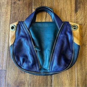 OrYany Colorblock Leather Handbag